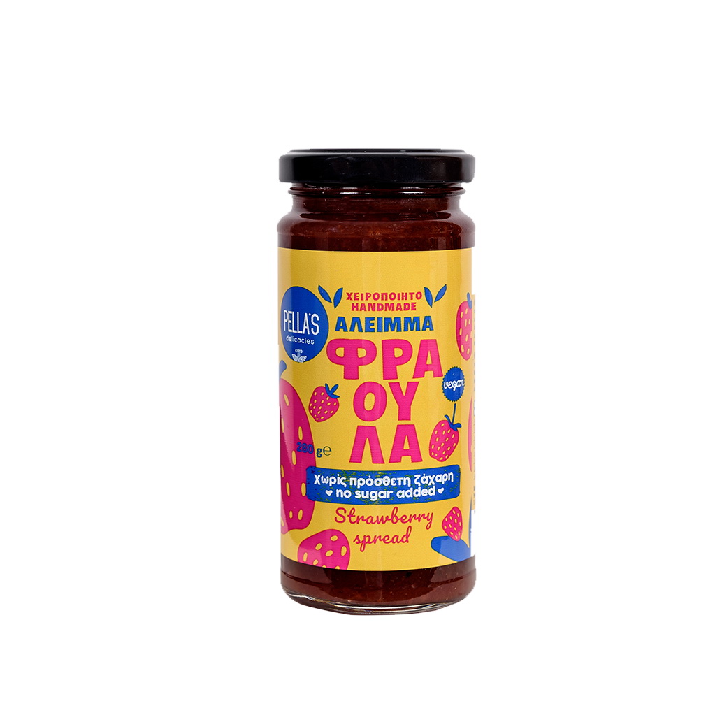 Άλειμμα Φράουλας Άλειμμα Φράουλας Χωρίς Ζάχαρη 280gr - Image 1